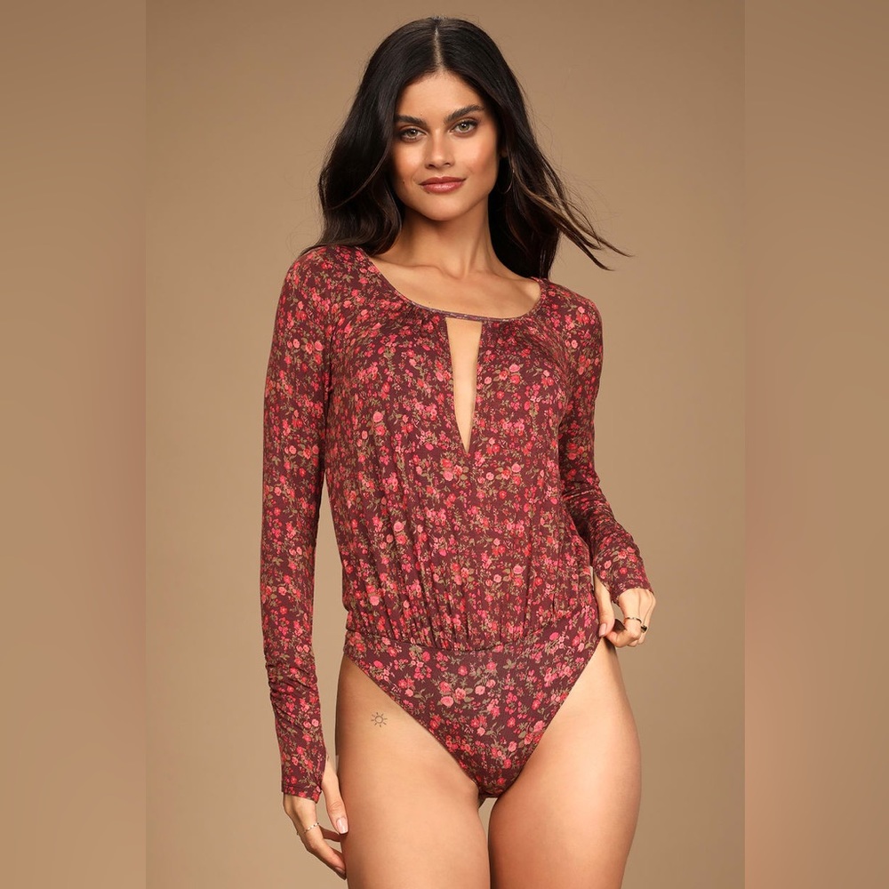 FP Movement Women's Kaya Printed Thong Bodysuit
